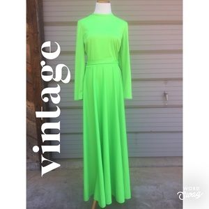 Vintage Elegant Miss of California Maxi